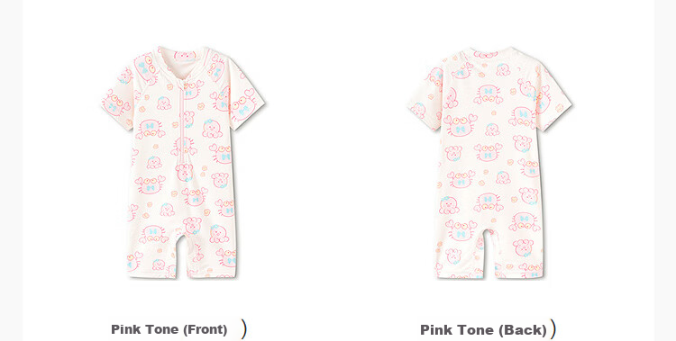 Balabala Kids Swimwear Boys Girls Baby 2026 Summer New Two-Piece Sunscreen Chlorine-Resistant Cartoon Swimsuit Set 12