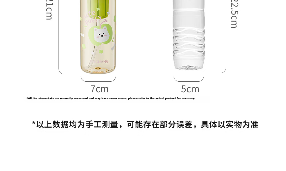 Fuguang PPSU Straw Water Bottle High-Value Student Girls Large Capacity Summer Sports Portable Plastic Cup 33
