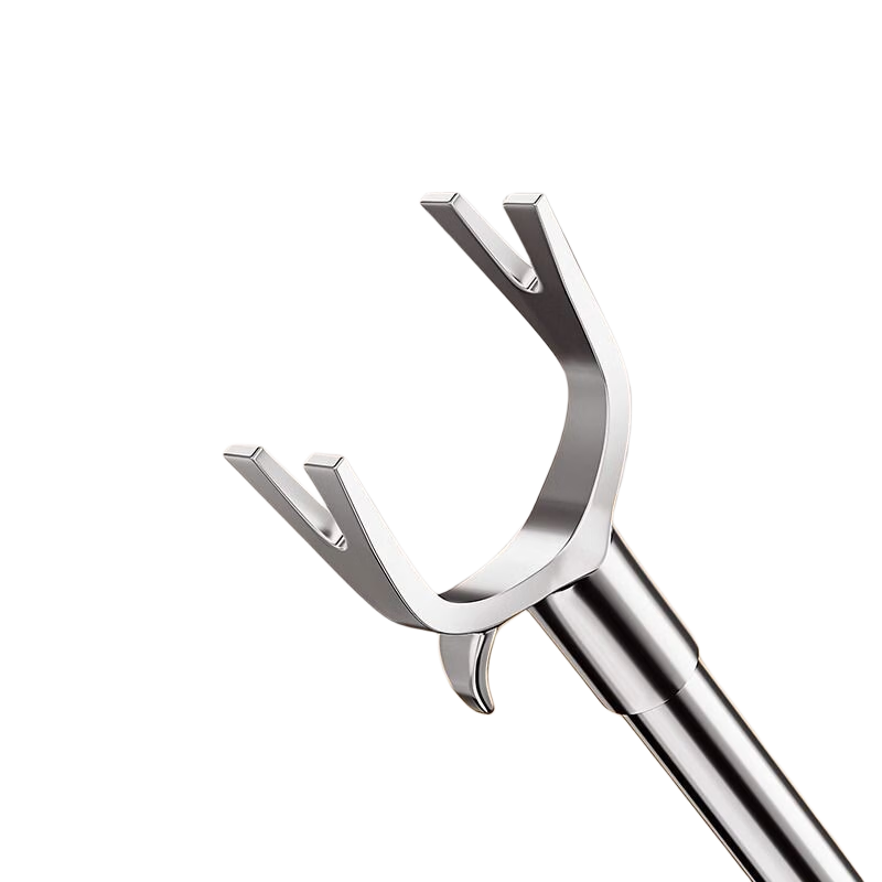 40,000km Stainless Steel Telescopic Clothes Drying Rod Fork Household Extendable Support Pole Balcony Hanger Rod