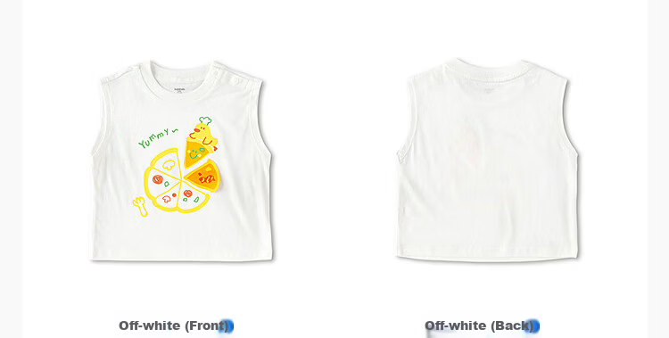 Balabala Baby Sleeveless T-Shirt Vest Girls Boys Infant Clothing 2026 New Summer Cotton Soft Top 15