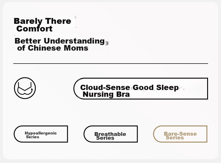 YEEHOO New Maternity Nursing Bra 7A Antibacterial Comfortable Bare Feel with Removable Pads White M 1