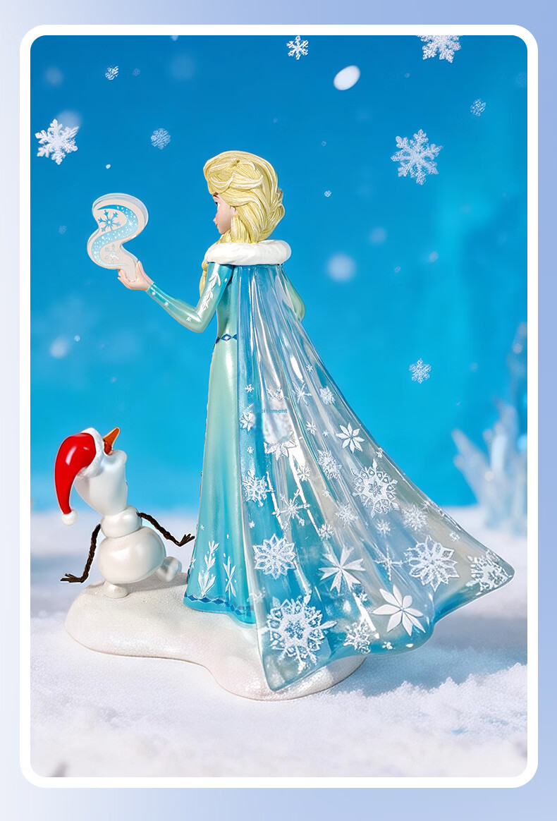 Disney Frozen Elsa and Olaf Figurine Decoration Elsa Queen Birthday Gift Graduation Gift 9