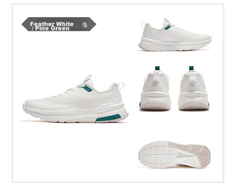 361° Men's Sports Shoes Spring Summer New Breathable Outdoor Commuting Thick Sole Casual Retro Dad Shoes 672636764-1 6