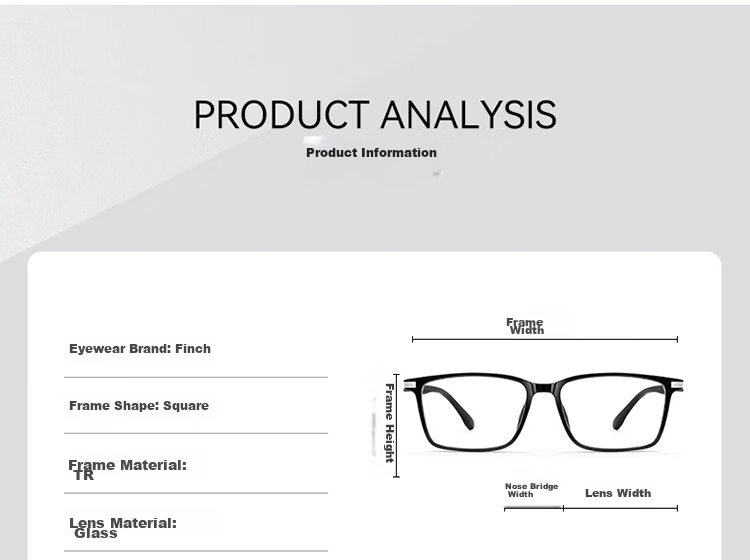 FENCHI Crystal Glasses Men’s Presbyopia High-Definition Anti-Fatigue Scratch-Resistant Durable Official Genuine Flagship Premium Gift 17