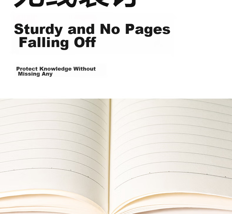 Deli English Homework Subject Notebook Bull Shield Wireless Binding 10-Pack (40 Sheets per Notebook) WB540-A 11
