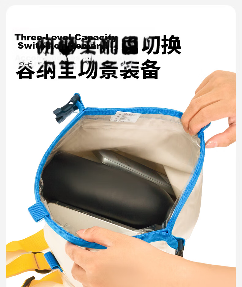MOBIGARDEN Surf Waterproof Outdoor Camping Dry Bag Backpack Travel Hiking Storage Bag NX25691001 Sky Blue 4