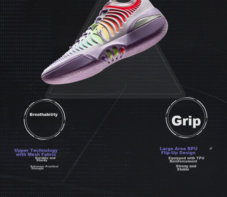 361° Joker 2 GT Jokic Basketball Shoes Men's Breathable Youth Training Cushioning Sports Shoes 672611111-3 4