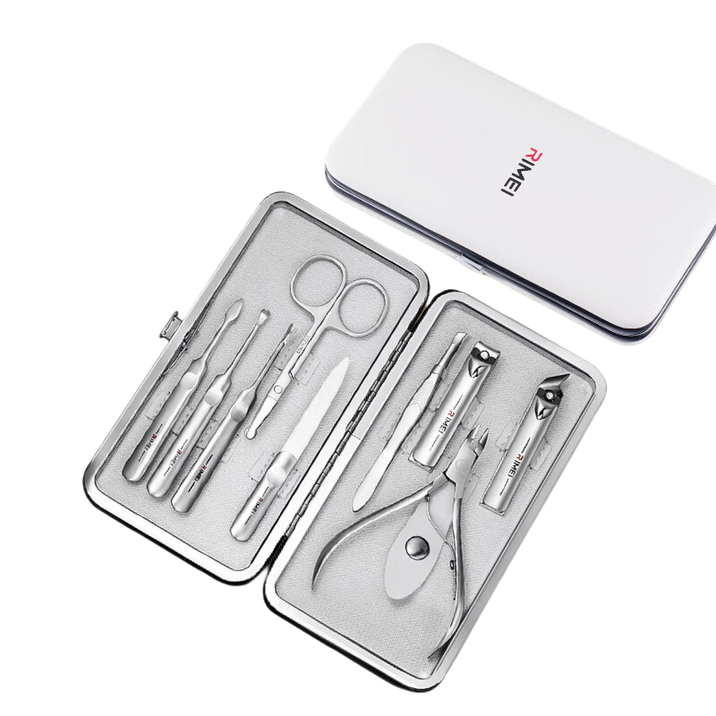 Jindarimei Premium Nail Clipper Set, Ingrown Toenail Pliers And Cuticle Trimmer Kit, Stainless Steel Ear Pick And Nail Scissors Tools