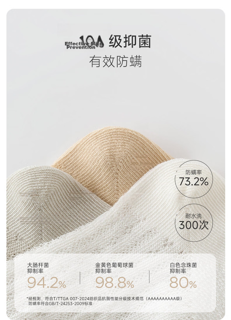 Niduoxiong Baby Socks, Summer Thin Mesh Socks, Over-Knee Socks, Newborn Anti-Mosquito Socks 3