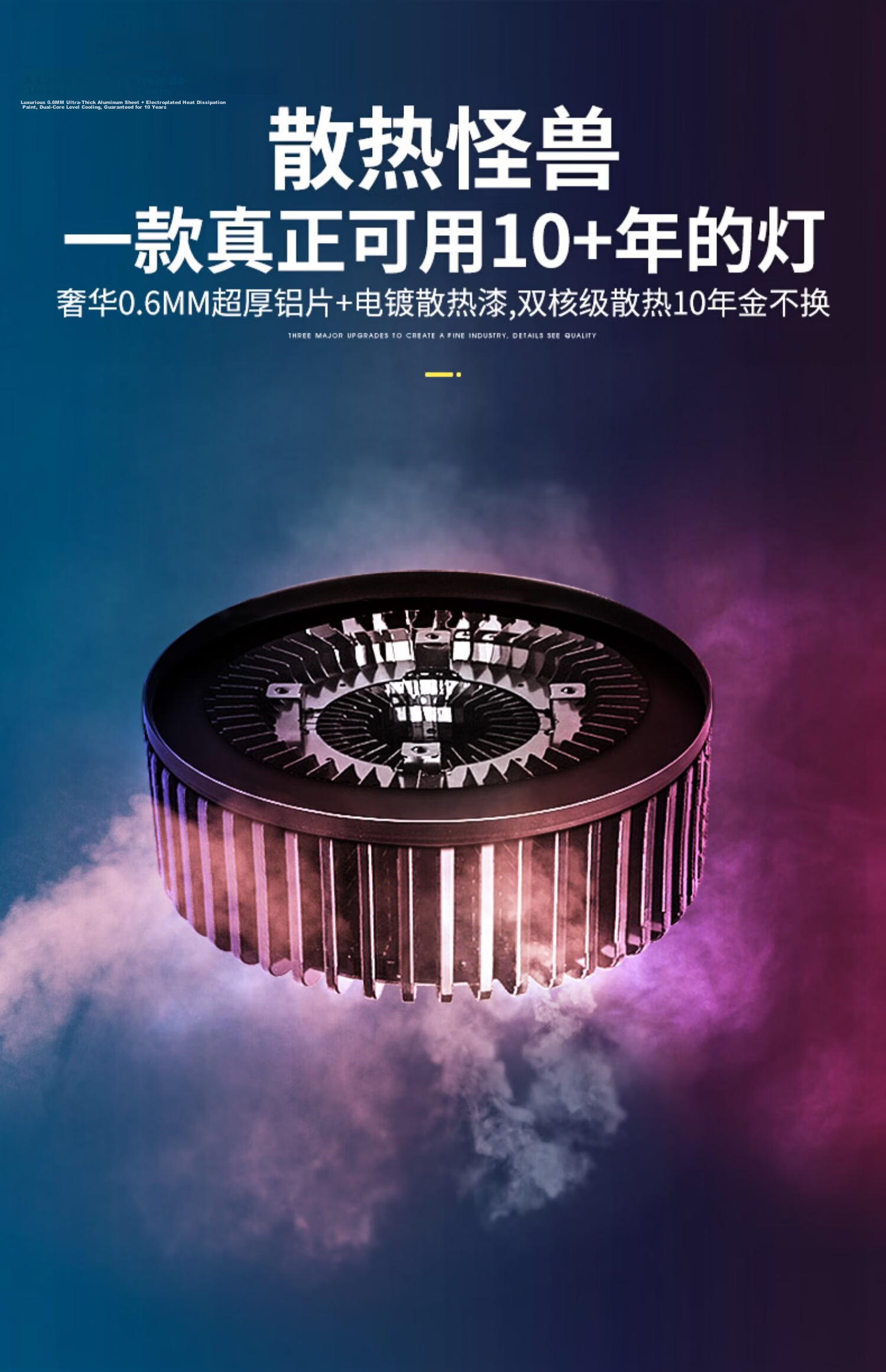 CANMEIJIA LED Bulb Super Bright Energy-Saving High Power Flicker-Free Commercial Lighting Factory Warehouse E27 Screw Base Bulb - 80W 9