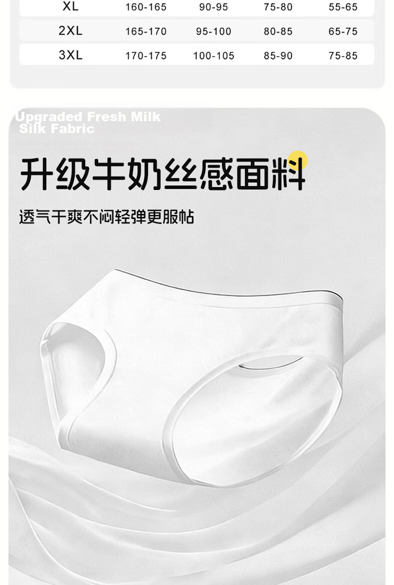 Qihaiqiu 10-Pack Disposable Women's Sterilized Travel Underwear Portable Triangle Panties Maternity Postpartum Plus Size XL 3