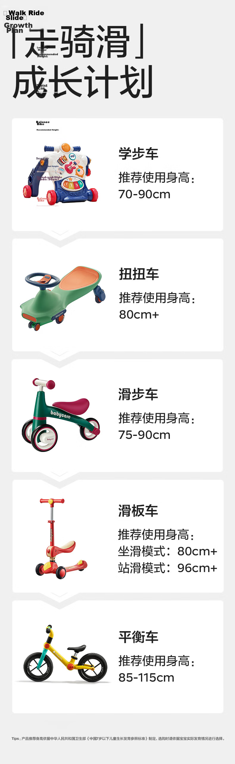 Babycare Children's Balance Bike for Ages 3-6, Toddler Scooter, No Pedal Self-Propelled Bike, 12-Inch, Spirulina Gree 4