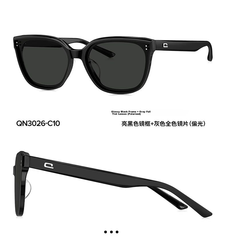 QINA [Hou Minghao Same Style] 2026 New UV Protection Sunglasses Driving Sunglasses Unisex QN3010A92 10