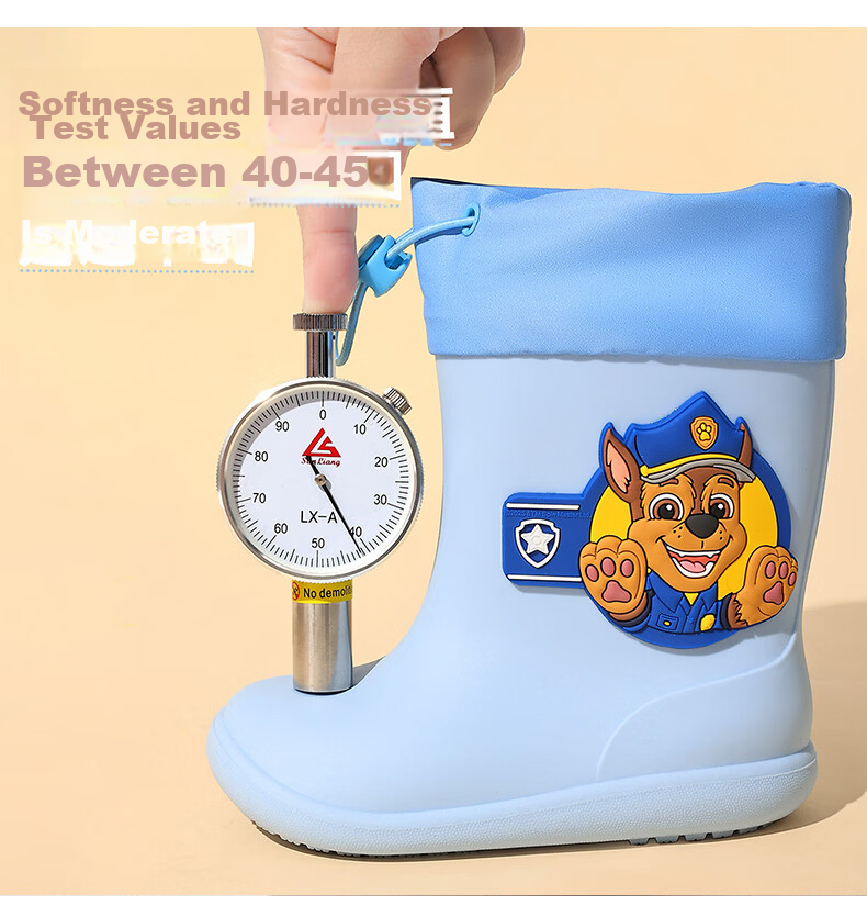 PAW PATROL Kids Yellow Rain Boots Size 16 (16cm Insole Length) 4