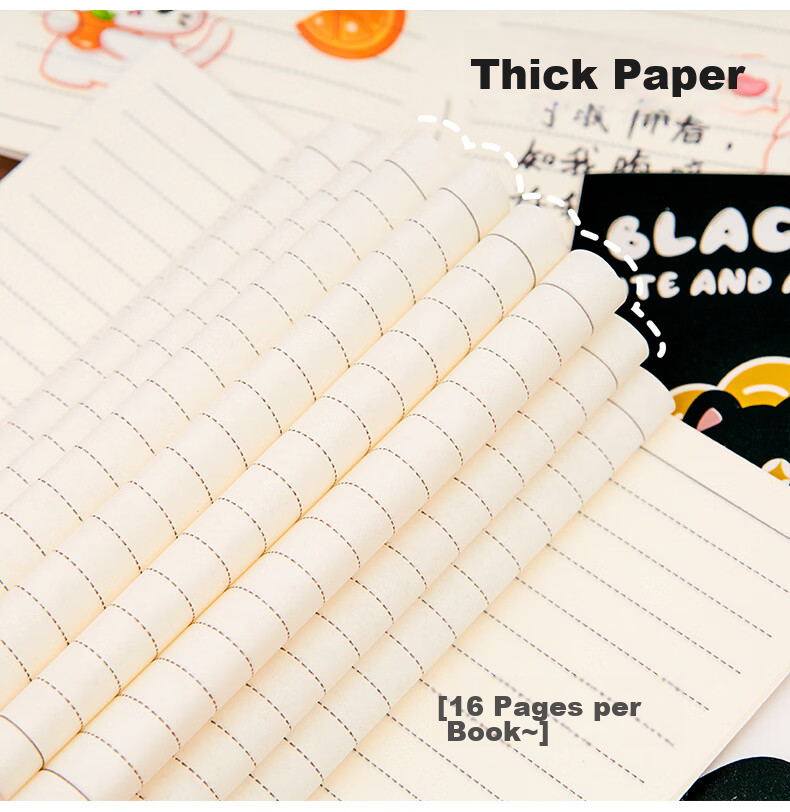 Ruoyu 20 Cute Cartoon Small Notebooks Study Stationery Notepad Pocket Notebook High-Value Mini Gift Kindergarten Graduation Gift 7