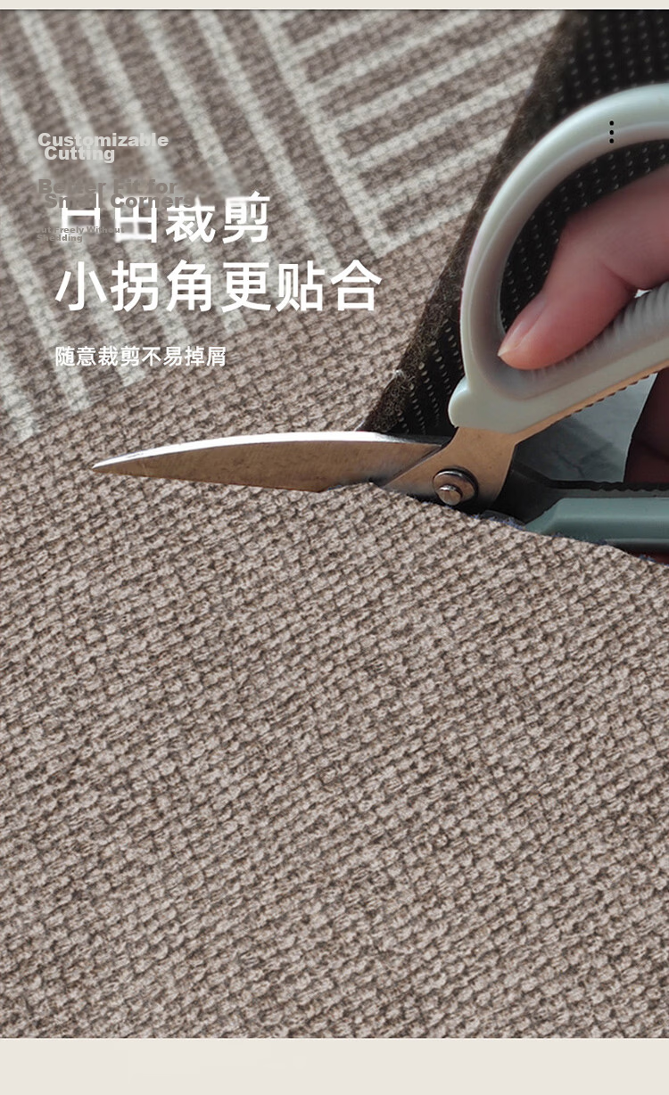 STIMANNI CITY·MANNI Modern Minimalist Entryway Door Mat Indoor Home Protective Dirt-Resistant Thickened Plush Carpet 5