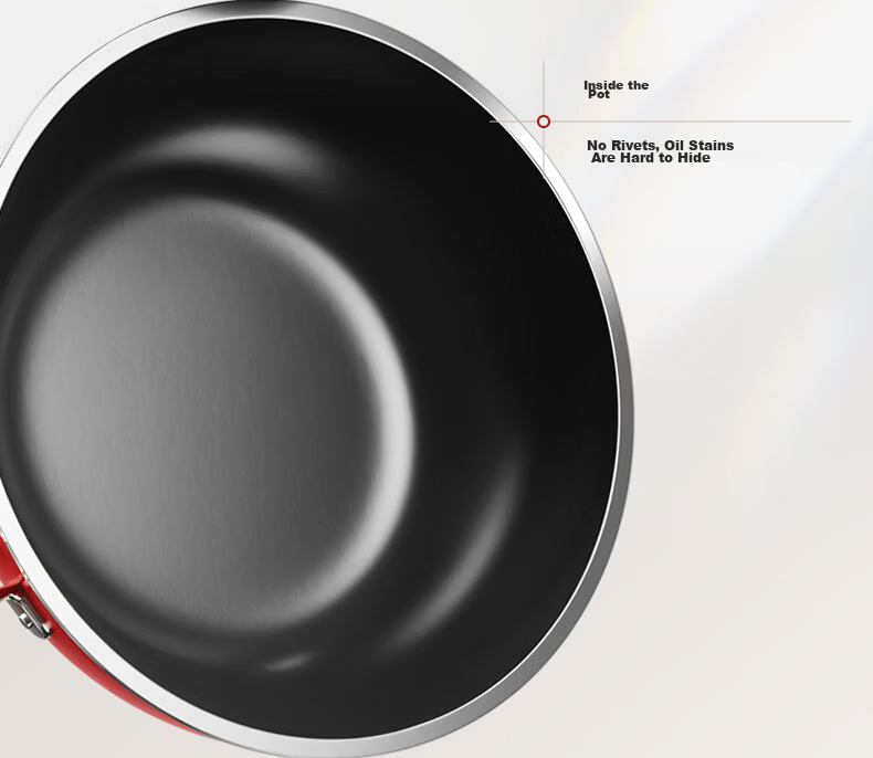 SUPOR Enamel Coated Frying Pan, Soup Pot, Milk Pot Cookware Set 3-Piece TP2406E Housewarming Gift 19