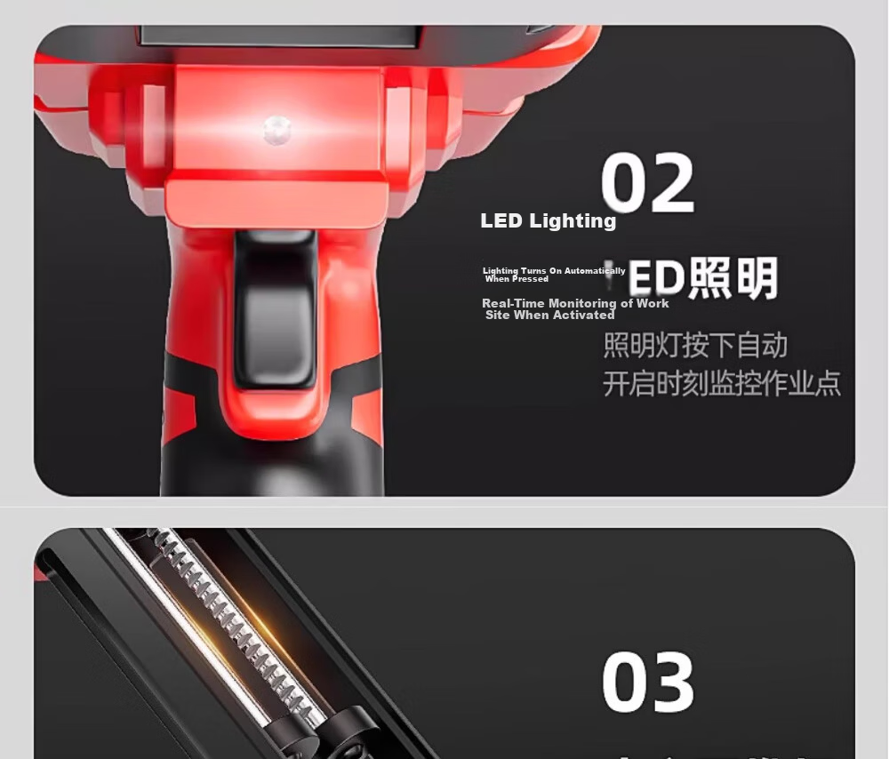 Delixi Electric Dual-Tube Caulking Gun for Tile Grout, Fully Automatic 16.8V Sealant Applicator Tool 32