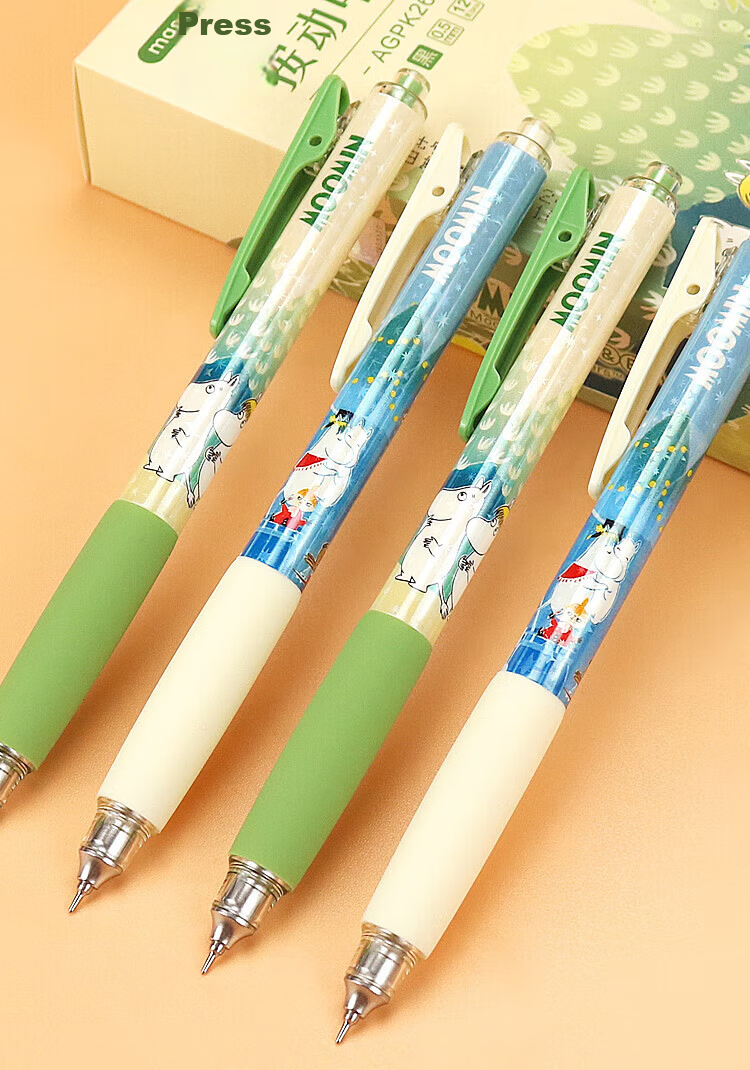 M&G Moomin Stationery Set Notebook Gift Box 6-Piece Set Graduation Gift Birthday Gift Exam Essentials DZ0002BC-ZZC 4
