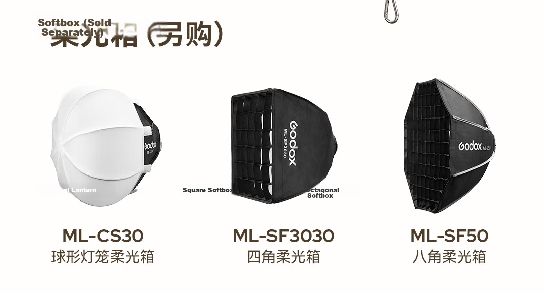 Godox ML150BI Bi-Color Adjustable Portable Night Photography Portrait Fill Light Outdoor Control Film Video Camera Light ML150BI [Battery Not Included] 15