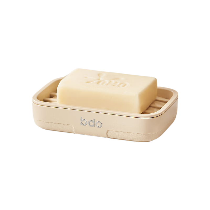 BDO Soap Dish, Bathroom Soap Holder, Large Capacity Draining Soap Box for Home Use, Soap Rack, Soap Tray