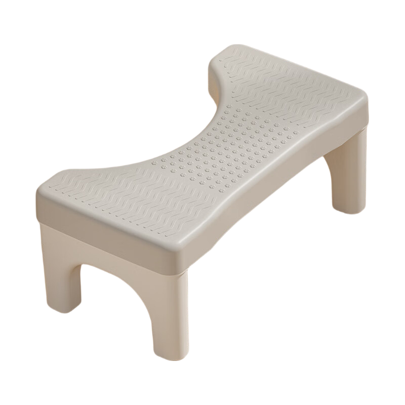 Gongxun Toilet Stool Footrest, Bathroom Foot Pedal, Adult And Children's Toilet Seat, Pregnant Women's TPR Non-Slip PP Material