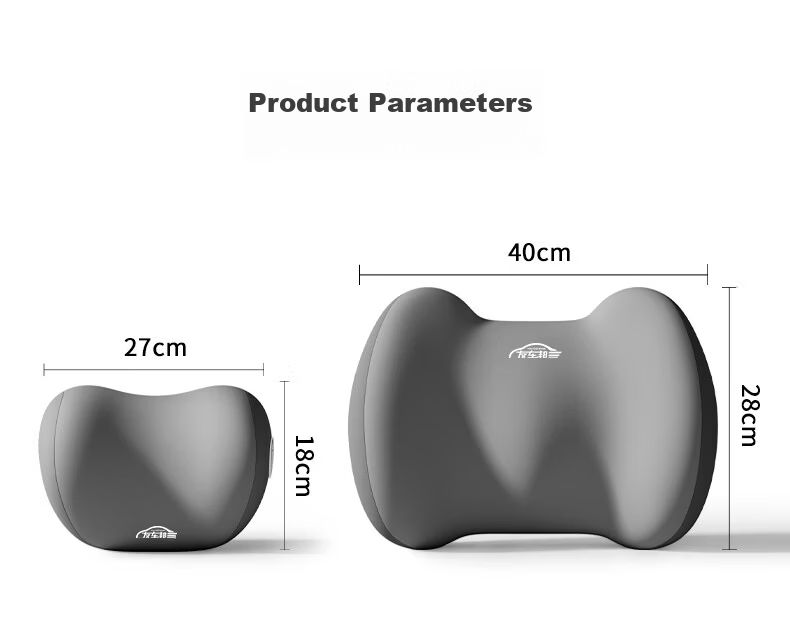YOU CHE BANG Car Headrest and Lumbar Support Set Driving Waist Cushion Lumbar Support Neck Pillow Seat Backrest Cushion for Driver 22