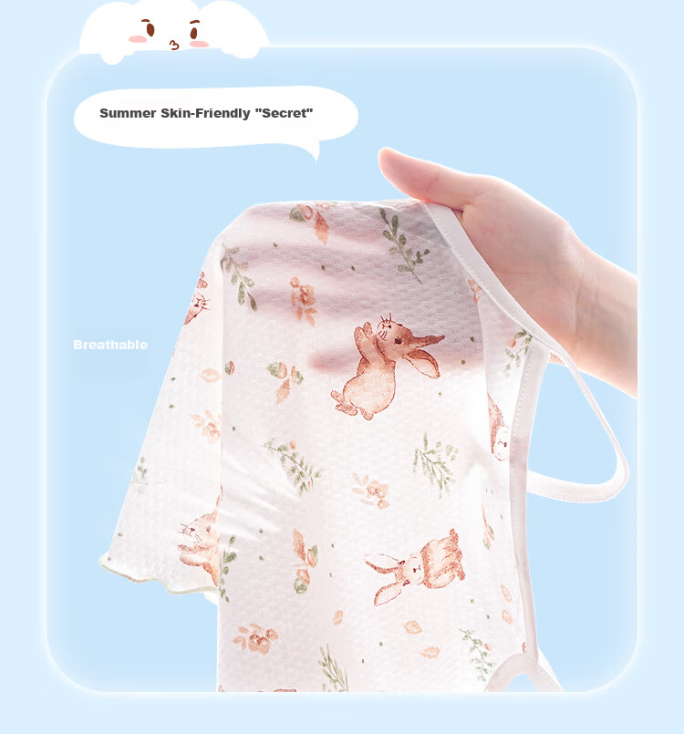 DEESHA 100% Cotton Class A Girls' Summer Mesh Tank Top Pajama Set 3