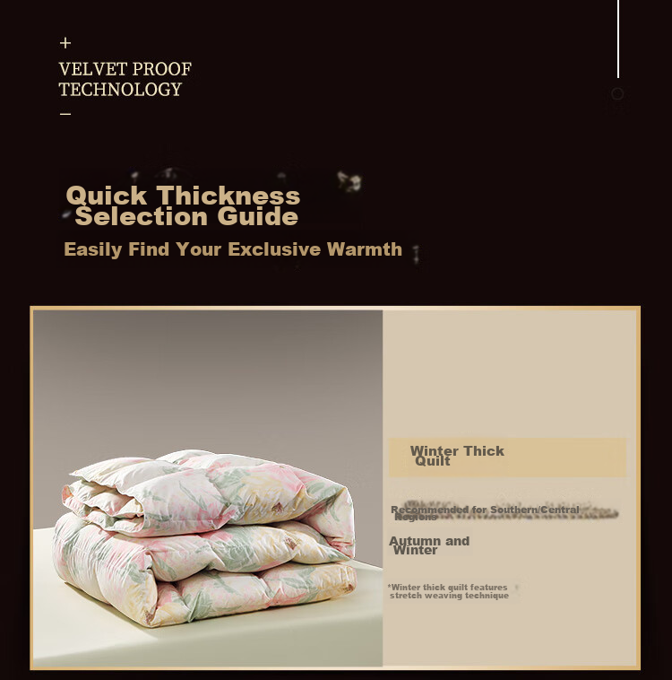 FUANNA down Comforter, 95% White Goose Down, Double Size Winter Quilt, 1000g Filling, 203*229cm 13