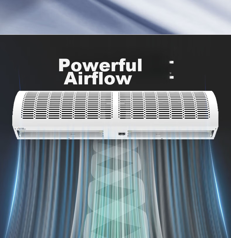 HUANGXI Elevator Air Curtain Commercial Air Door Human Sensor Elevator Fan 0.9m 17