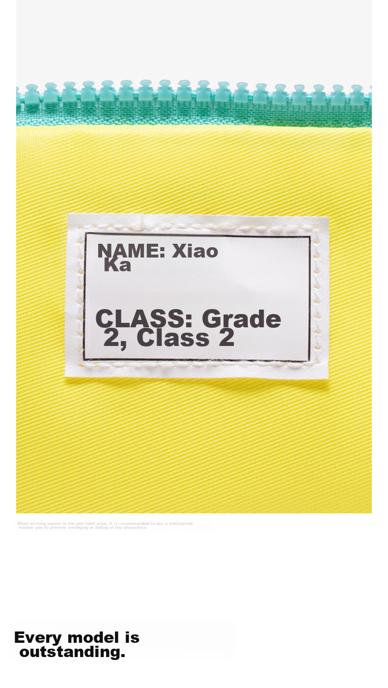 Kasimir High-Value INS Style Large Capacity Student Pencil Case for Boys and Girls Middle and Primary School Stationery Storage Bag 10