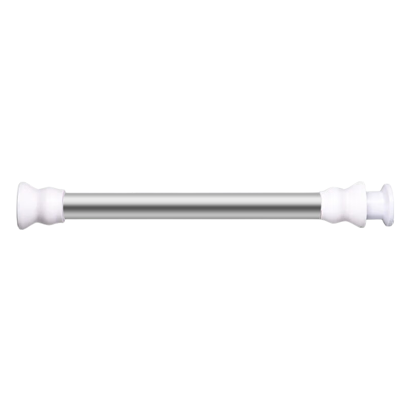 RIDDER German Imported Shower Curtain Rod, Extendable Rod, No Drilling Required, Aviation Aluminum Alloy ABS Waterproof Rod Head, 110-185cm