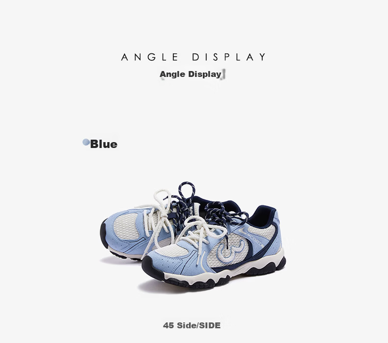 CAMEL Lightweight Cloud Training Shoes Women Naiwa Collaboration Height Increasing Thick Sole Casual Sports Shoes L26SXG3217 Off-White/Silver Size 38 24