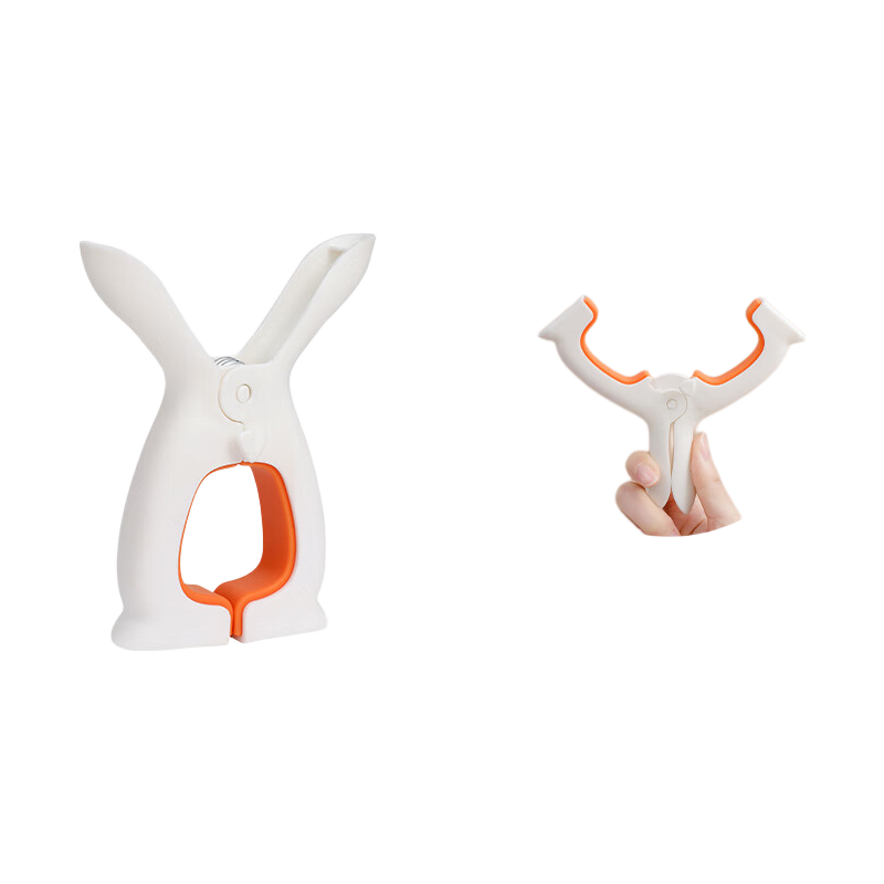 Grace Clothes Hanger Clips, Large Size, Strong Plastic Clips for Drying Clothes, Windproof Clips for Home Use