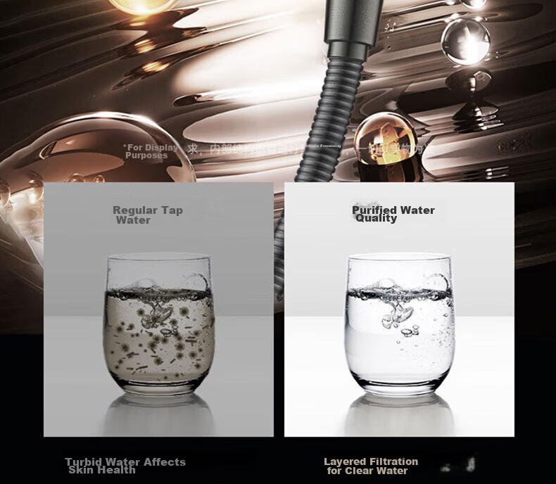 HOMK Seiko Pressurized Shower Head New Bathroom Filtered Single-Head Shower Sprayer 2