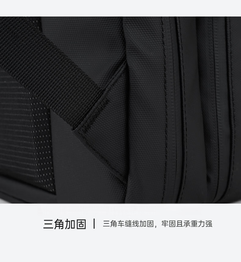Edison Large Capacity Daily Commuter Travel Backpack Outdoor Motorcycle Riding Night Reflective Backpack W67-1 17