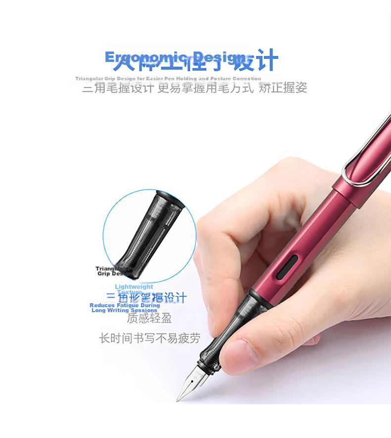 LAMY Imported Stationery German LAMY Safari Ocean Blue F Nib Calligraphy Fountain Pen Student Office Gift Graduation Corporate Purchase 6