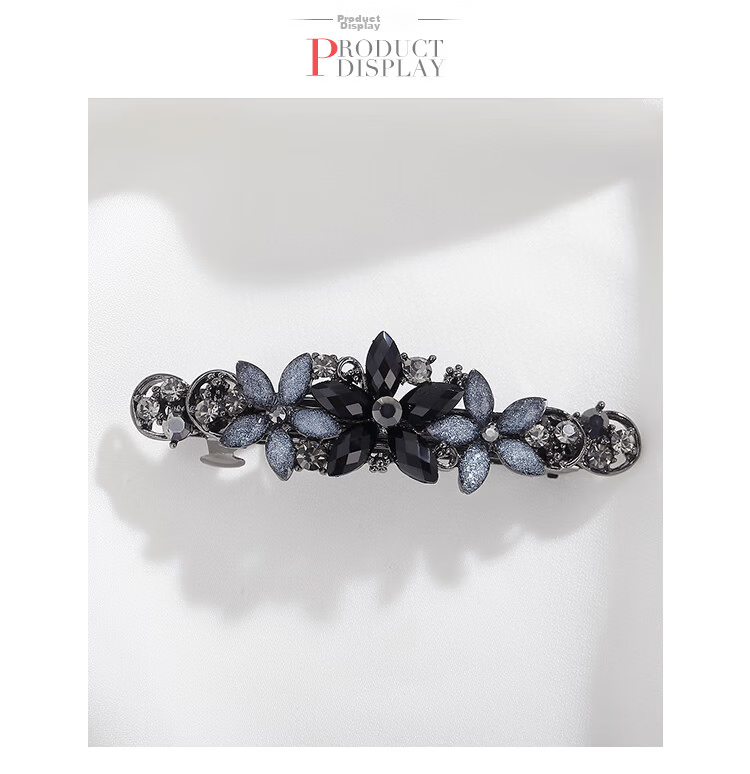 CHIMERA Exquisite Hair Clip Women's High-End Hairpin Barrette Horizontal Clip Zhenlan Gift Box Valentine's Day Gift 8