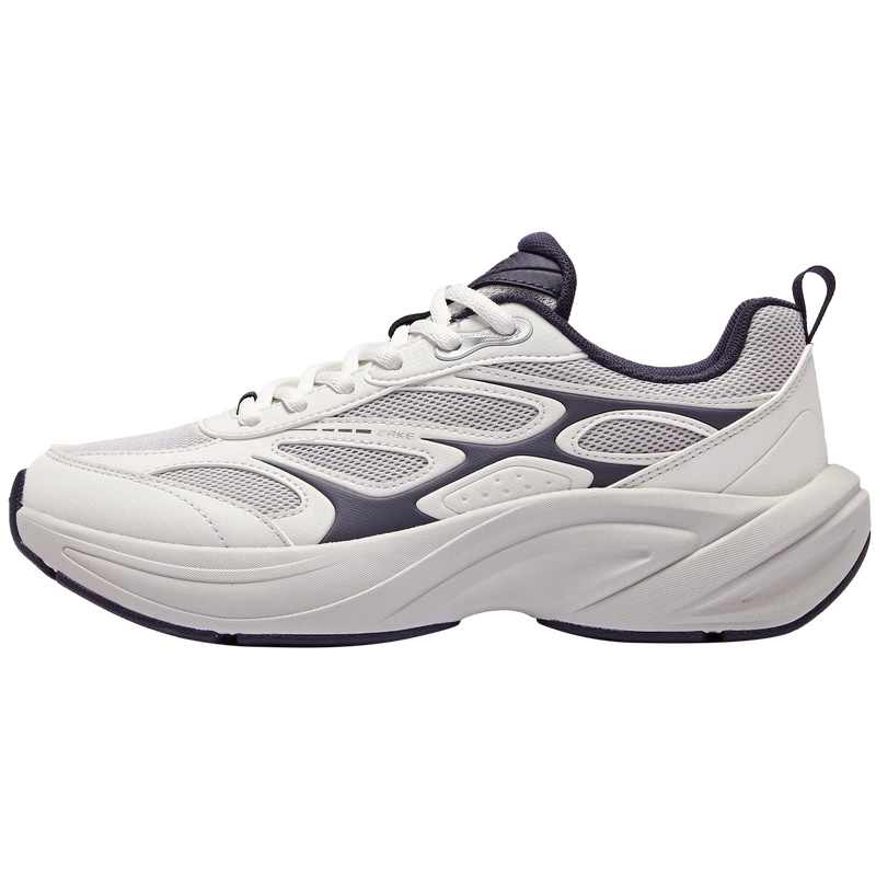 ERKE Men's Sports Shoes Leather Mesh Breathable New Casual Thick Sole Dad Shoes Fengxiwu 3.0