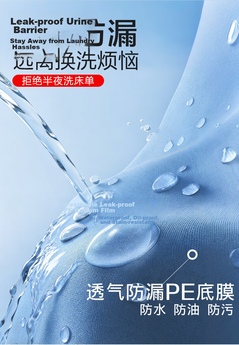 Two Bears Medical Care Pads 10pcs 60x90cm Comfortable Leak-Proof Disposable Incontinence Pads for Elderly and Postpartum Use 3