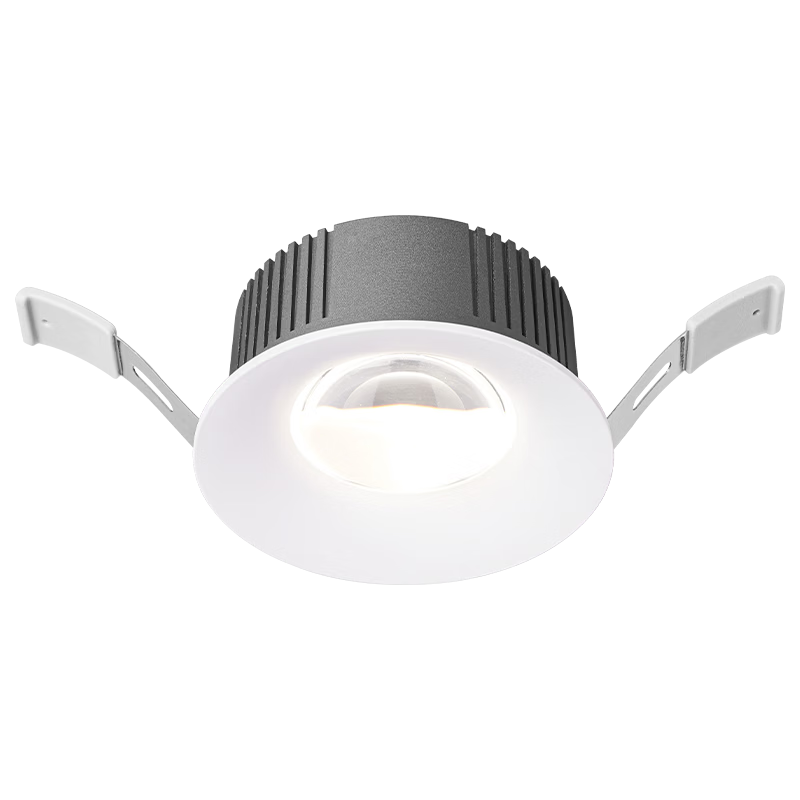 NVC LED Spotlight Internet Celebrity Rainbow Hill Embedded Full Spectrum Eye Protection Ultra-thin Living Room Single Unit Cutout 75-78mm