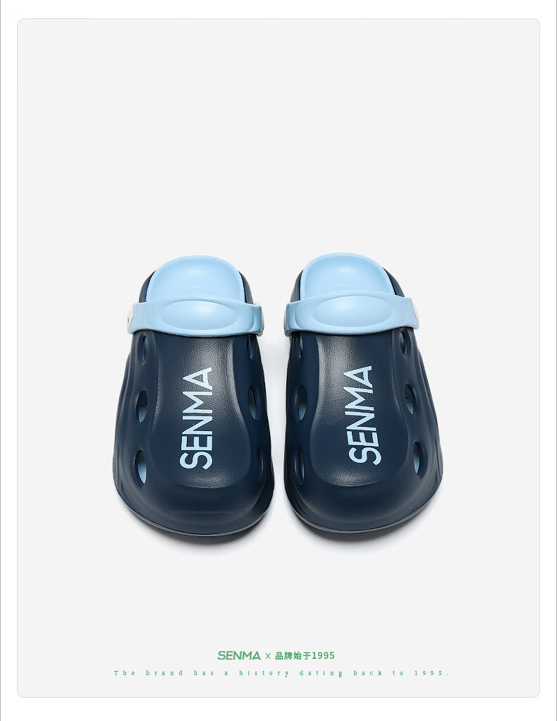 Semir Kids Summer Slippers Children's Hole Shoes Sports Outdoor Boys Beach Sandals Gray Size 35-36 13