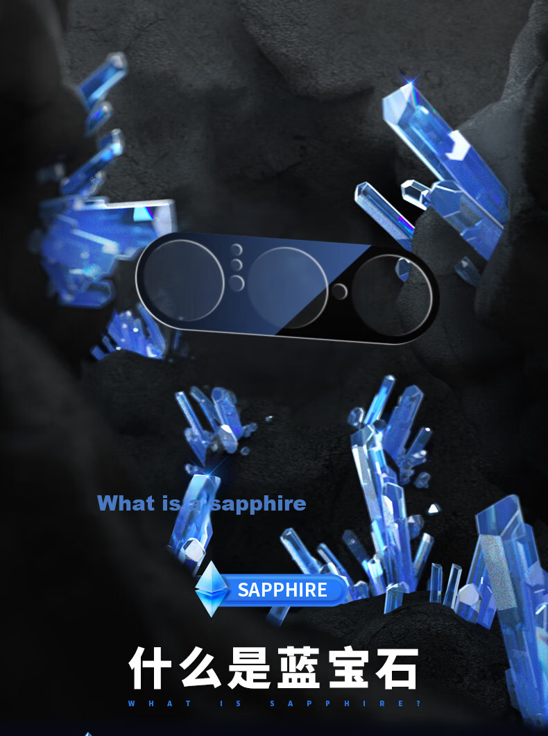 BLUEO Sapphire AR Anti-Reflective Huawei PuraXmax Lens Film Rear Camera HD Scratch-Resistant Foldable Screen Protector 2