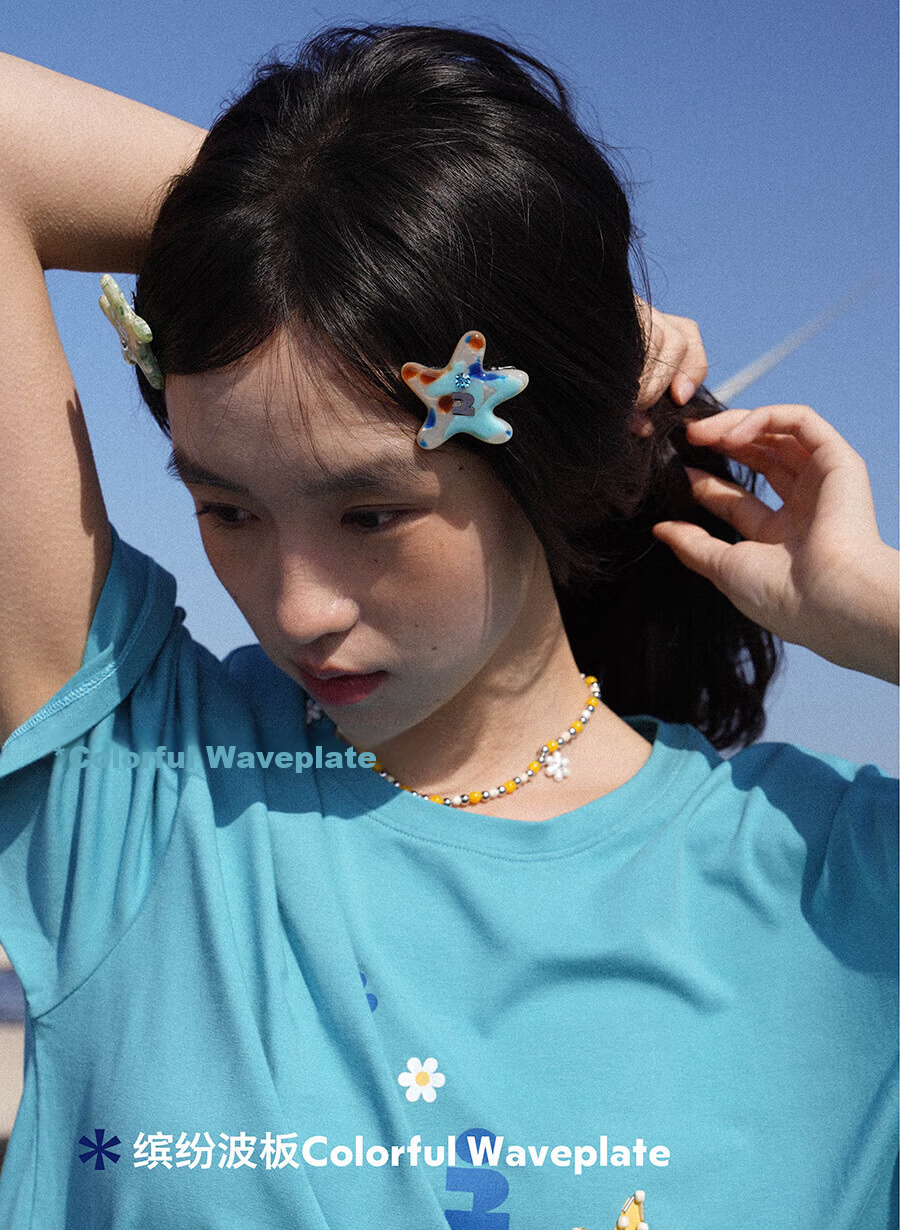 Tagi "Tapi Star" Hair Clip for Women Autumn Winter Versatile Bangs Clip Starfish Hair Accessory Side Clip Hairpin Birthday Gift 10