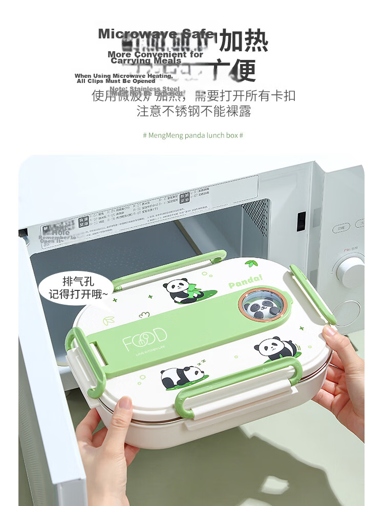 Youlunmei Children's Lunch Box for Primary School Students 6-12 Years Old 316 Stainless Steel Food Grade Insulated Bento Box with Compartments 14