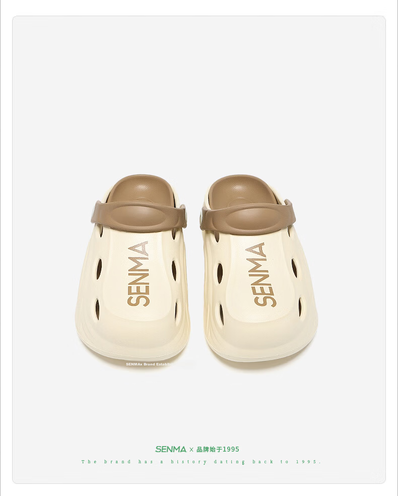 Semir Kids Summer Slippers Children's Hole Shoes Sports Outdoor Boys Beach Sandals Gray Size 35-36 20