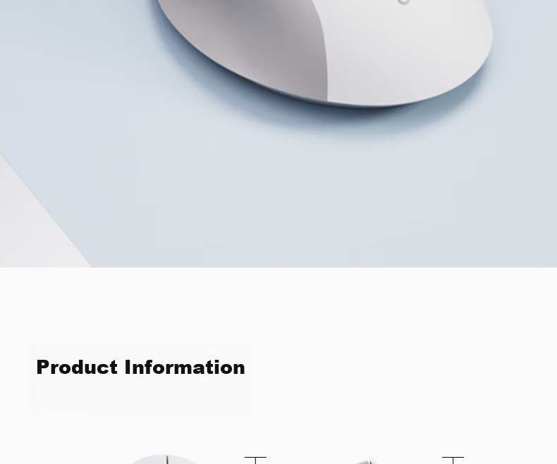 Deli Wireless Bluetooth Dual-Mode Mouse JD Self-Operated Silent Ergonomic Portable Office Mouse Laptop Desktop Universal 4000DPI White LN20-B 12