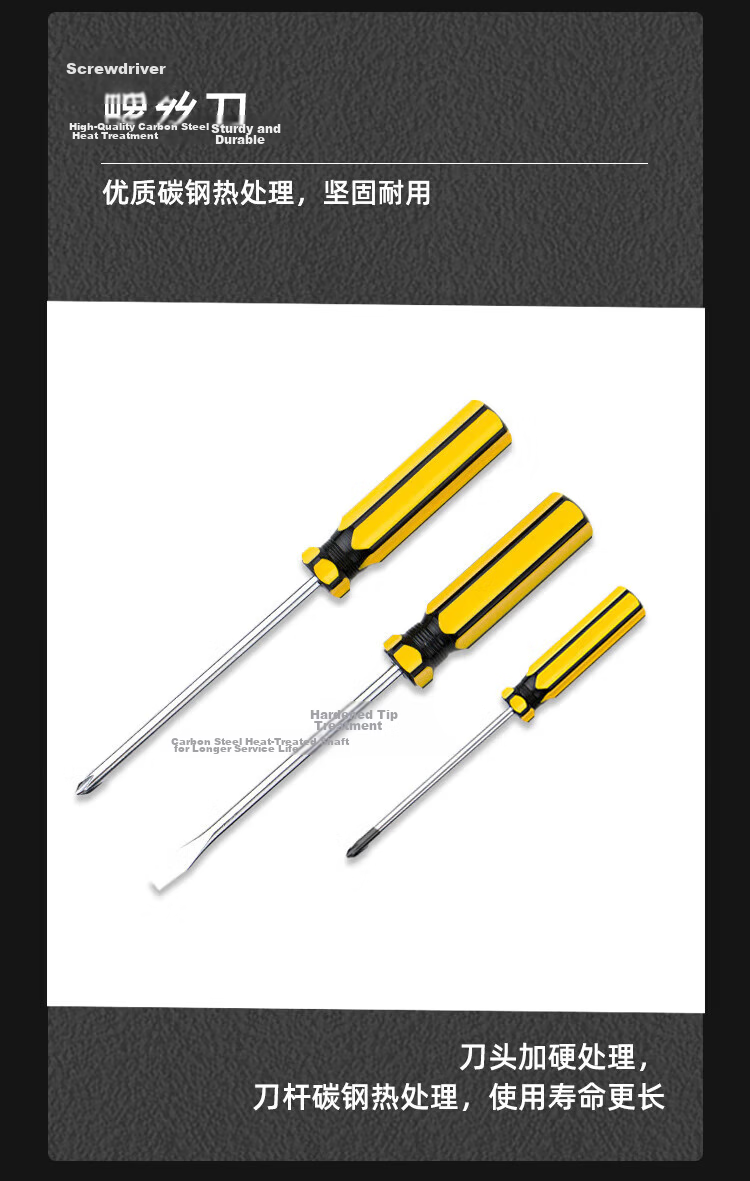 Chugong 16-Piece Household Tool Kit Set Electrician Carpenter Repair Tools Wrench Screwdriver Hex Key Hammer Combo 8