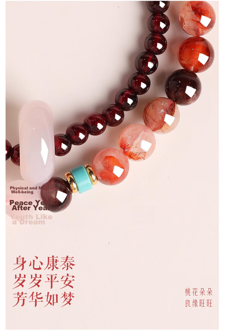 Elegant Style Amethyst Bracelet Black Gold Agate Double Circle Stackable High-End Jewelry Anniversary Birthday Gift for Women 7