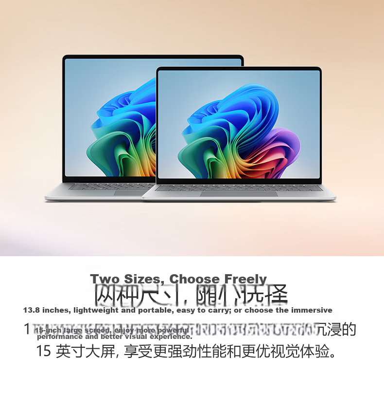 Microsoft Surface Laptop 13.8-inch (8th Gen) Snapdragon X2 Plus 16GB 512GB Platinum 3